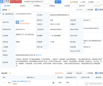 格力跨界新動作 成立餐飲公司，劍指外賣與網絡技術服務